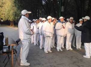 北京东城区第三十四届“巾帼杯”门球邀请赛预赛