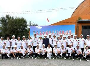 余国张氏第五届门球友谊赛山西权利华与張完平荣获双打季军