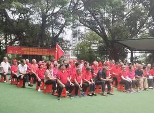 祝贺深圳候鸟庆“七一”党建联学联建现代捶丸交流赛园满收杆!