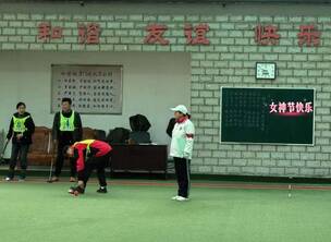 绿茵场上巾帼风——武昌区庆“三.八”门球友谊赛圆满举行